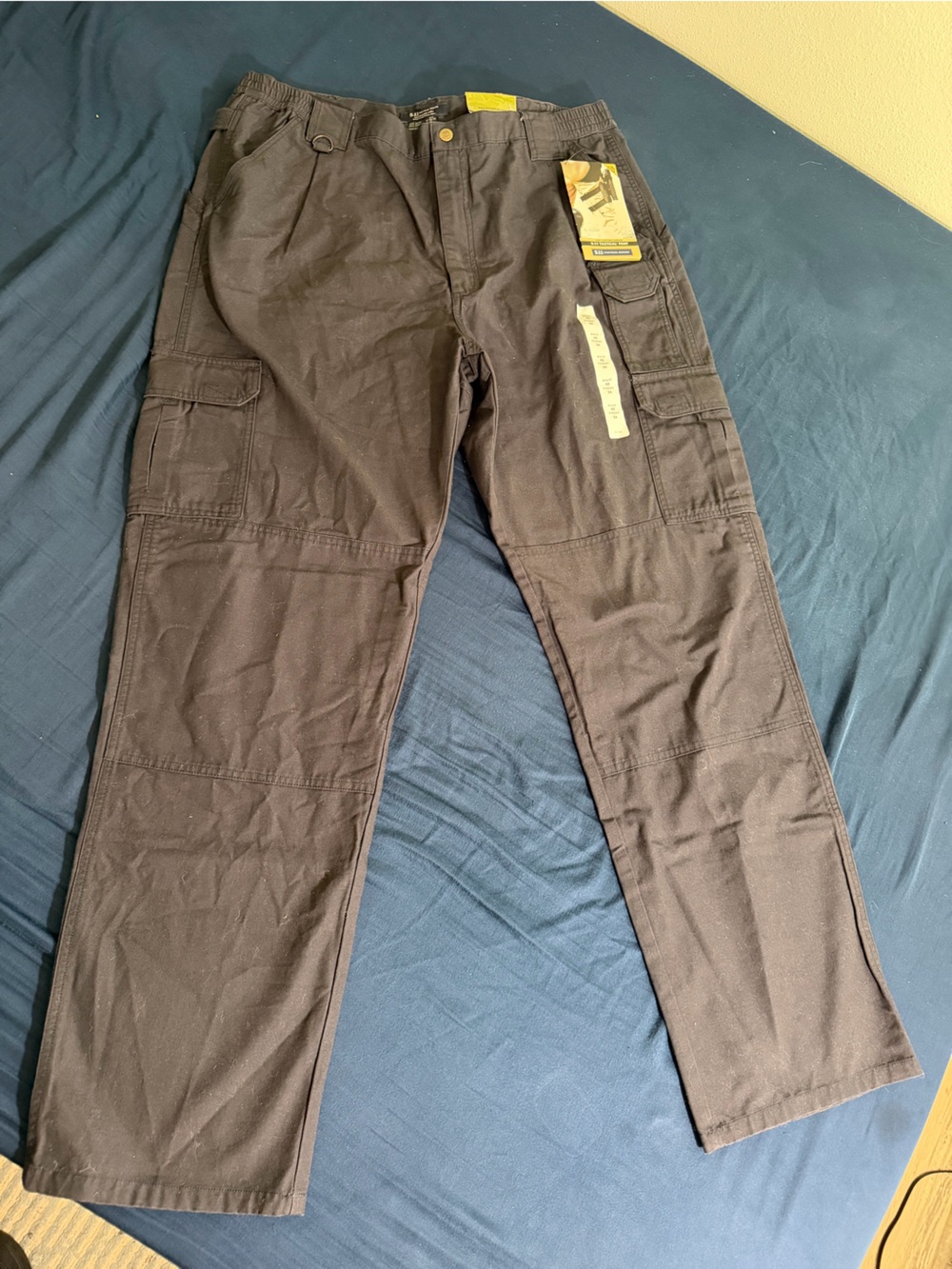 NWT 5.11 Tactical Series 74251 Fire Navy Cotton Canvas Cargo Pants Men’s 40x34